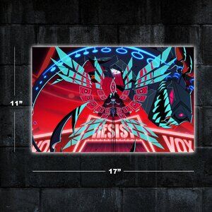 Hazbin Hotel Vox Dei poster - 11x17 series wall art print merch Helluva Boss